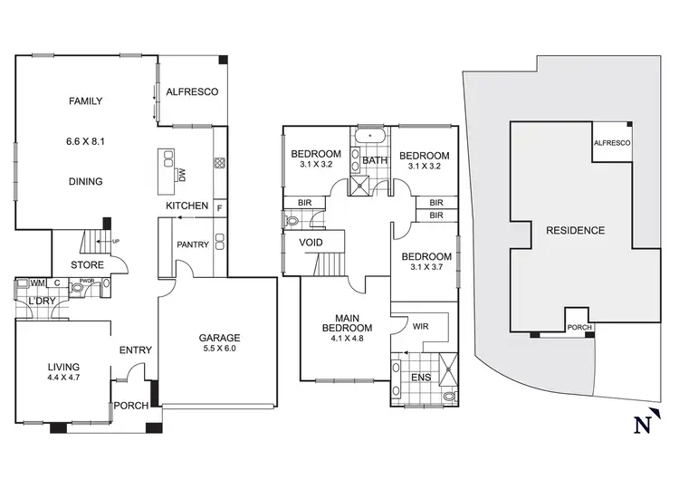 Floorplan of Homely house listing, 10 Chaldron Place, Dingley Village VIC 3172
