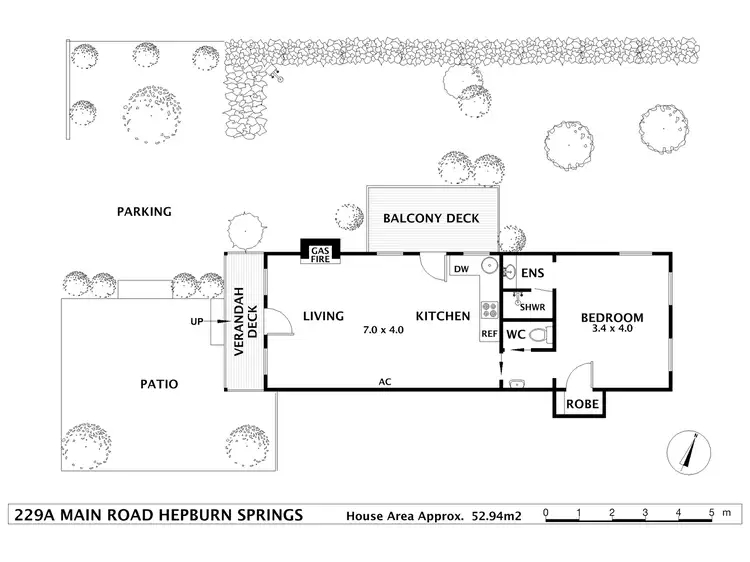 Floorplan of Homely house listing, Lot 2/229 Main Road, Hepburn Springs VIC 3461