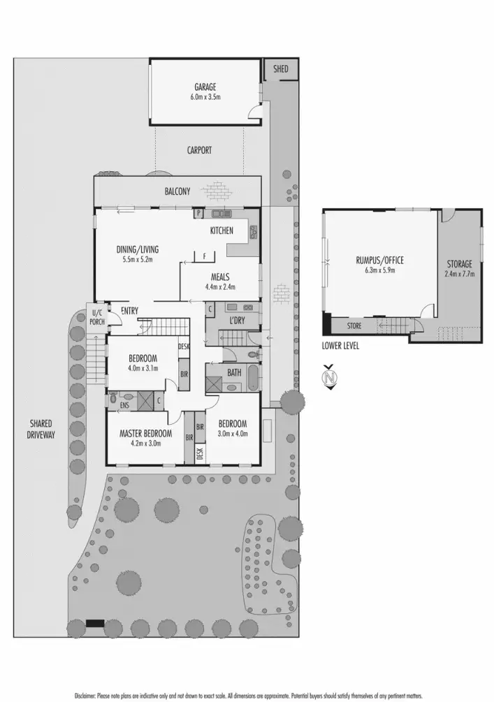 Floorplan of Homely unit listing, 1/12 Vista Street, Bulleen VIC 3105