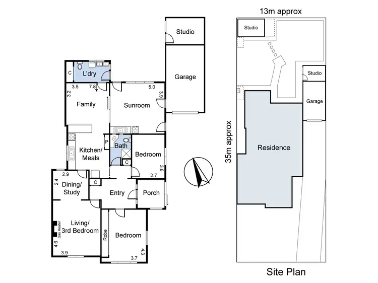 Floorplan of Homely house listing, 92 Miller Street, Preston VIC 3072