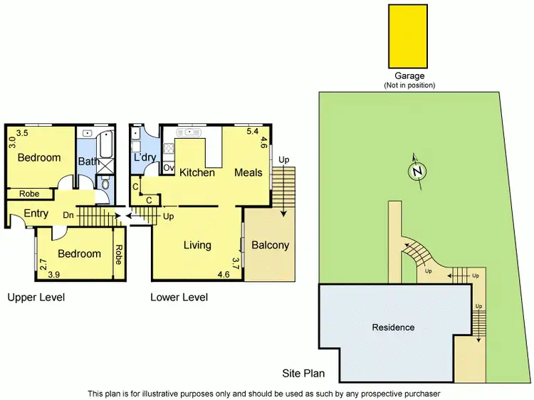 Floorplan of Homely unit listing, 6/8 Paterson Crescent, Greensborough VIC 3088