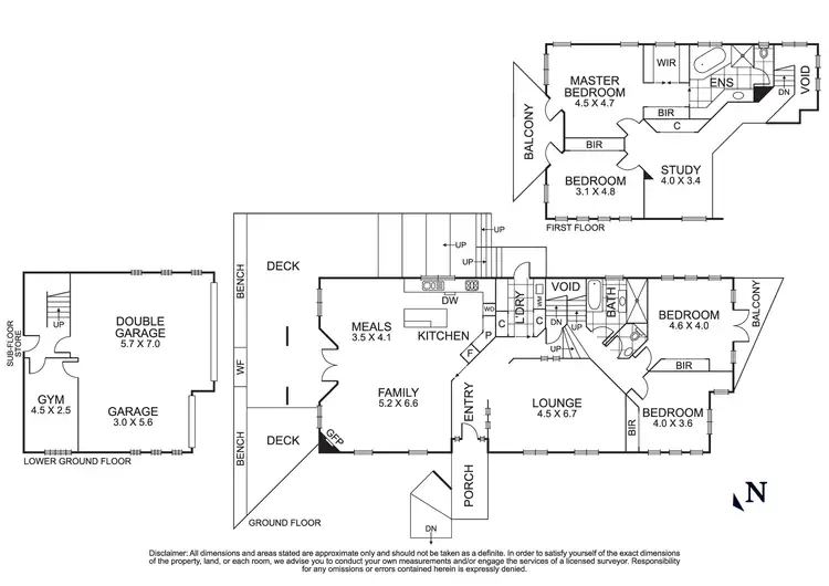 Floorplan of Homely house listing, 3 Condev Court, Vermont VIC 3133