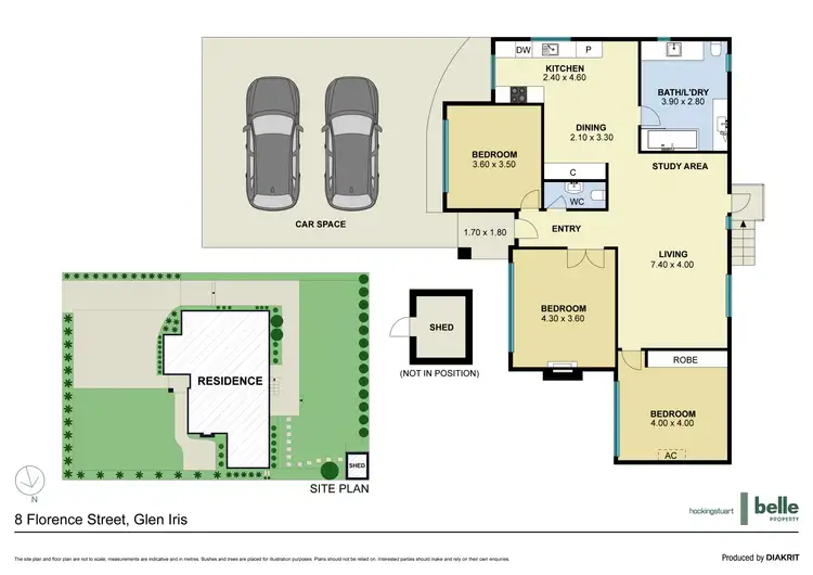 Floorplan of Homely house listing, 8 Florence Street, Glen Iris VIC 3146