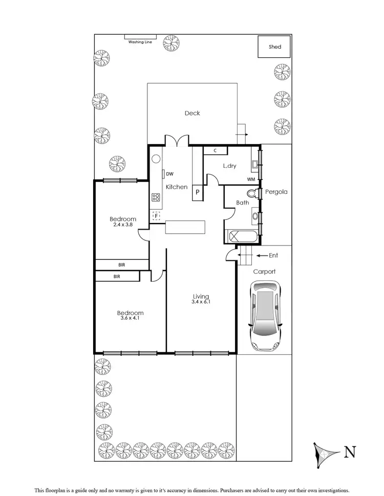 Floorplan of Homely house listing, 11 Stanley Avenue, Cheltenham VIC 3192