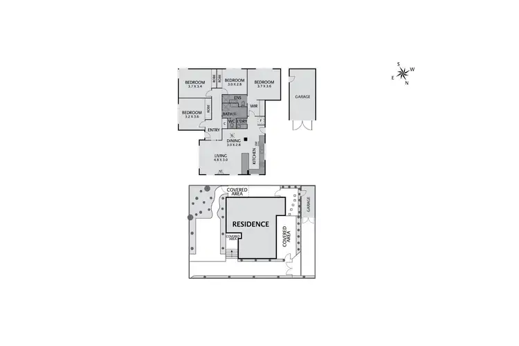 Floorplan of Homely house listing, 1/8 Percy Street, Mitcham VIC 3132