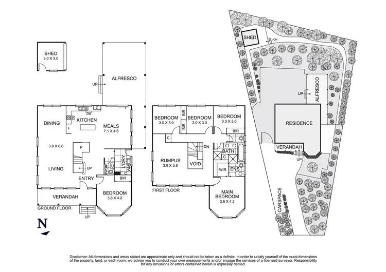 Floorplan of Homely house listing, 39 West End Road, Warrandyte VIC 3113