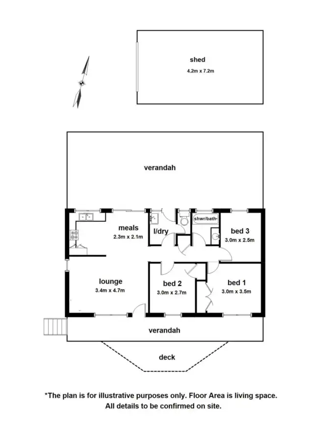Floorplan of Homely house listing, 29 Christine Street, Millgrove VIC 3799