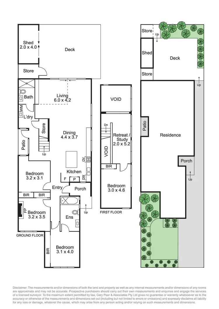 Floorplan of Homely house listing, 6 Moira Avenue, Carnegie VIC 3163