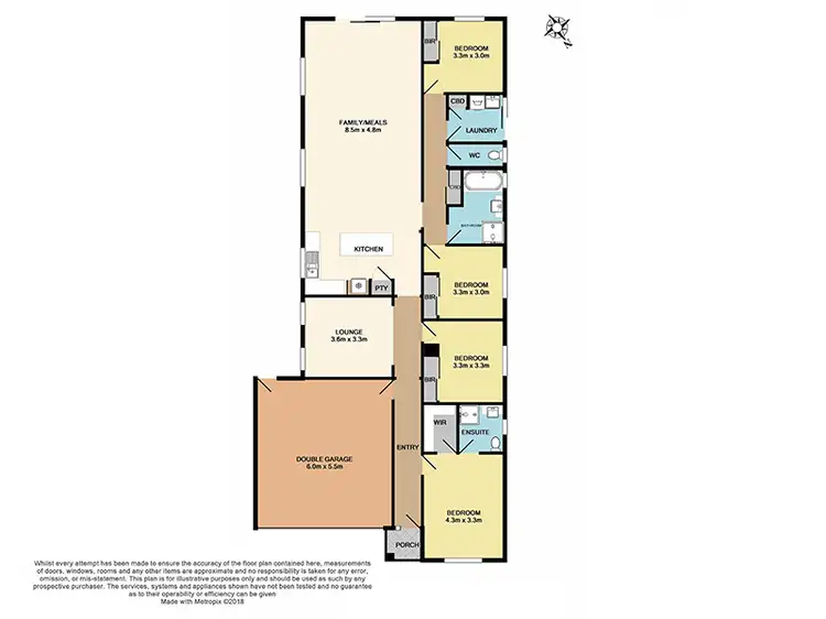 Floorplan of Homely house listing, 54 Melissa Way, Pakenham VIC 3810