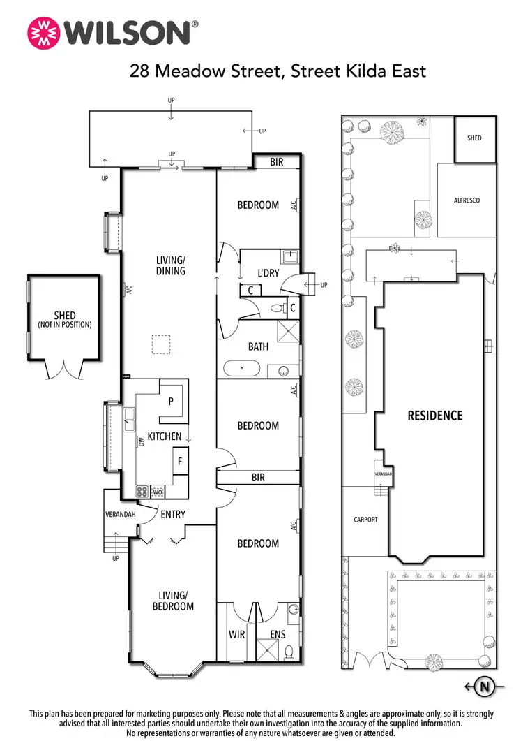 Floorplan of Homely house listing, 28 Meadow Street, St Kilda East VIC 3183