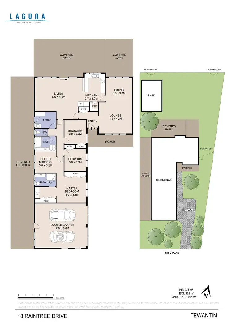 Floorplan of Homely house listing, 18 Raintree Drive, Tewantin QLD 4565