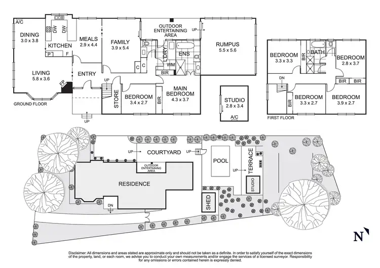 Floorplan of Homely house listing, 51 Hillcroft Drive, Templestowe VIC 3106