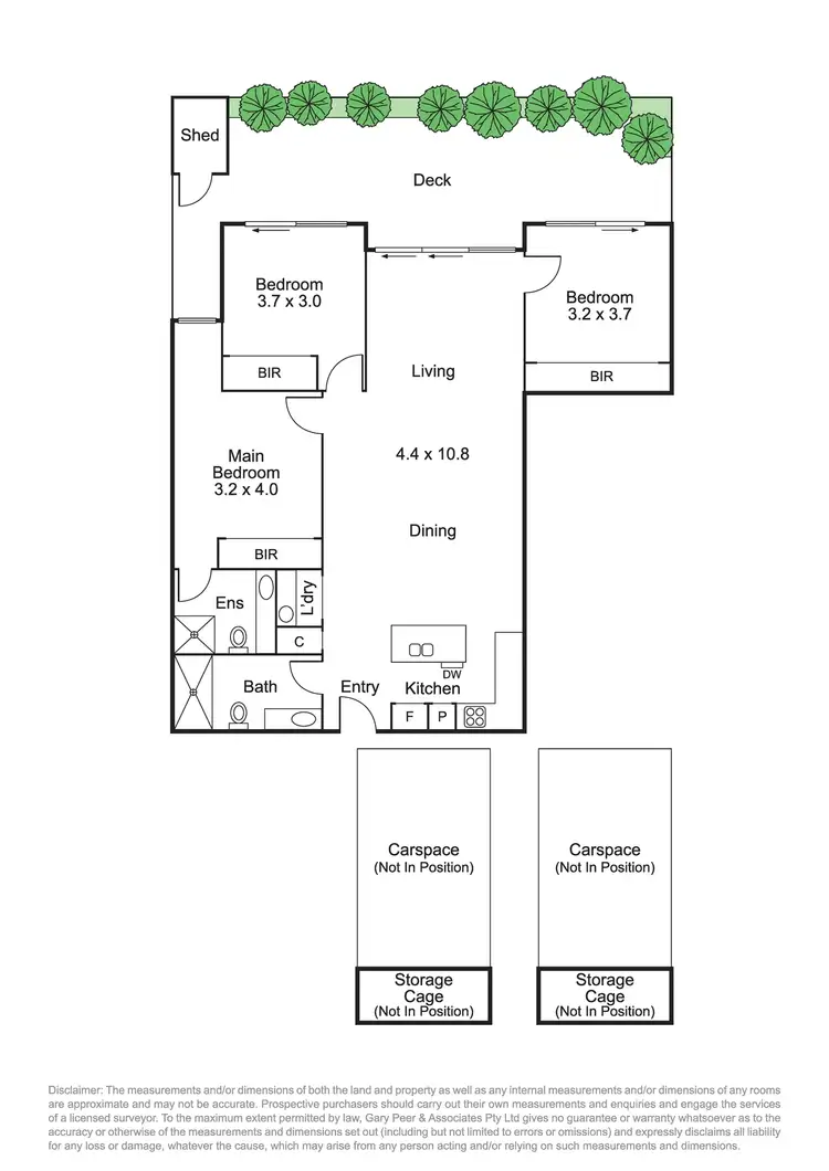 Floorplan of Homely apartment listing, 2/16 Tranmere Avenue, Carnegie VIC 3163