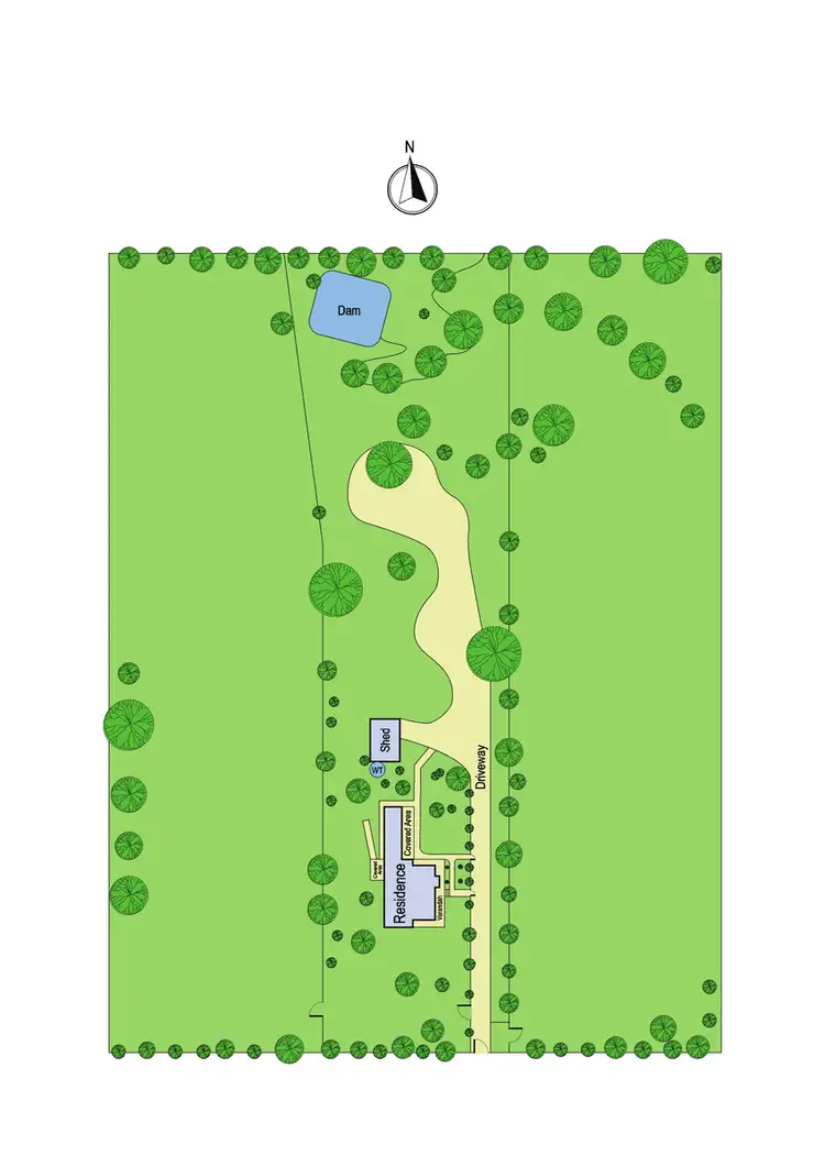 Floorplan of Homely land listing, 14-26 Browns Lane, Plenty VIC 3090