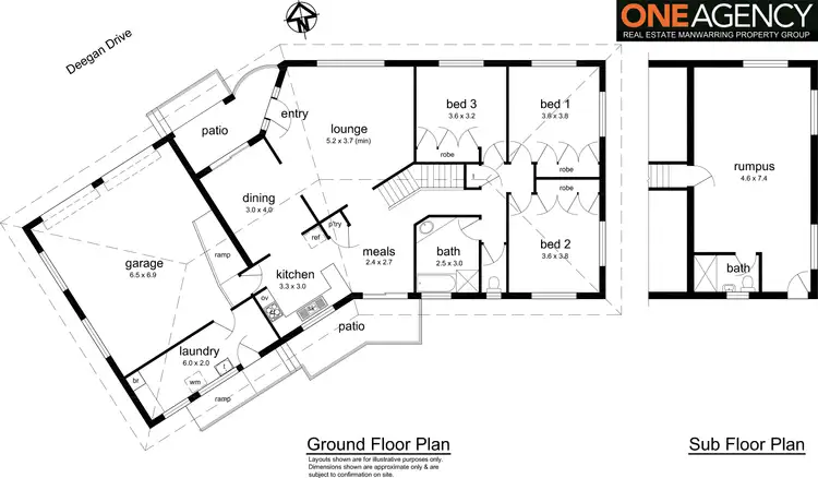 Floorplan of Homely house listing, 22 Deegan Drive, Goonellabah NSW 2480
