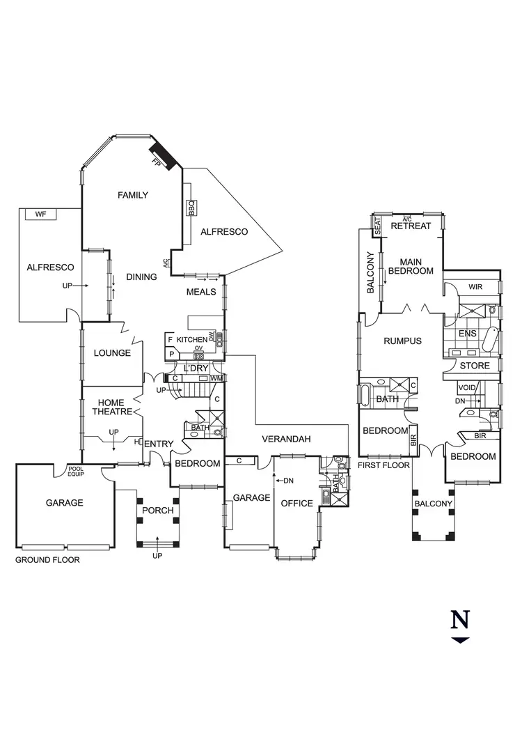 Floorplan of Homely house listing, 49 Higgins Close, Dingley Village VIC 3172