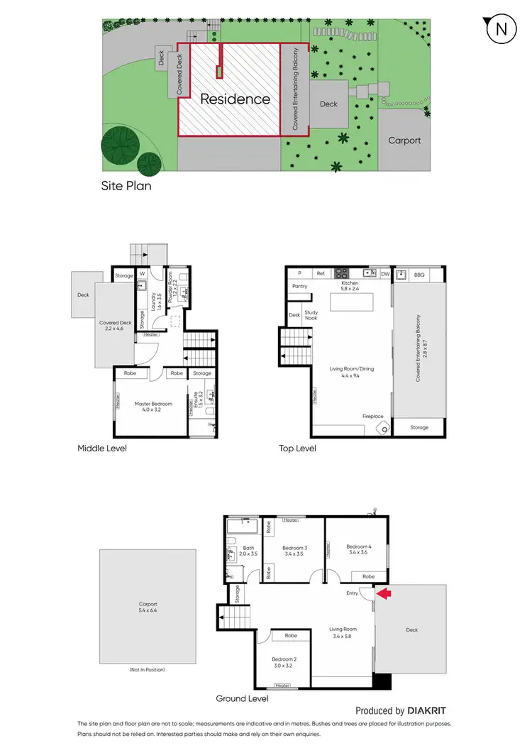 Floorplan of Homely house listing, 22 Coburn Avenue, Mccrae VIC 3938