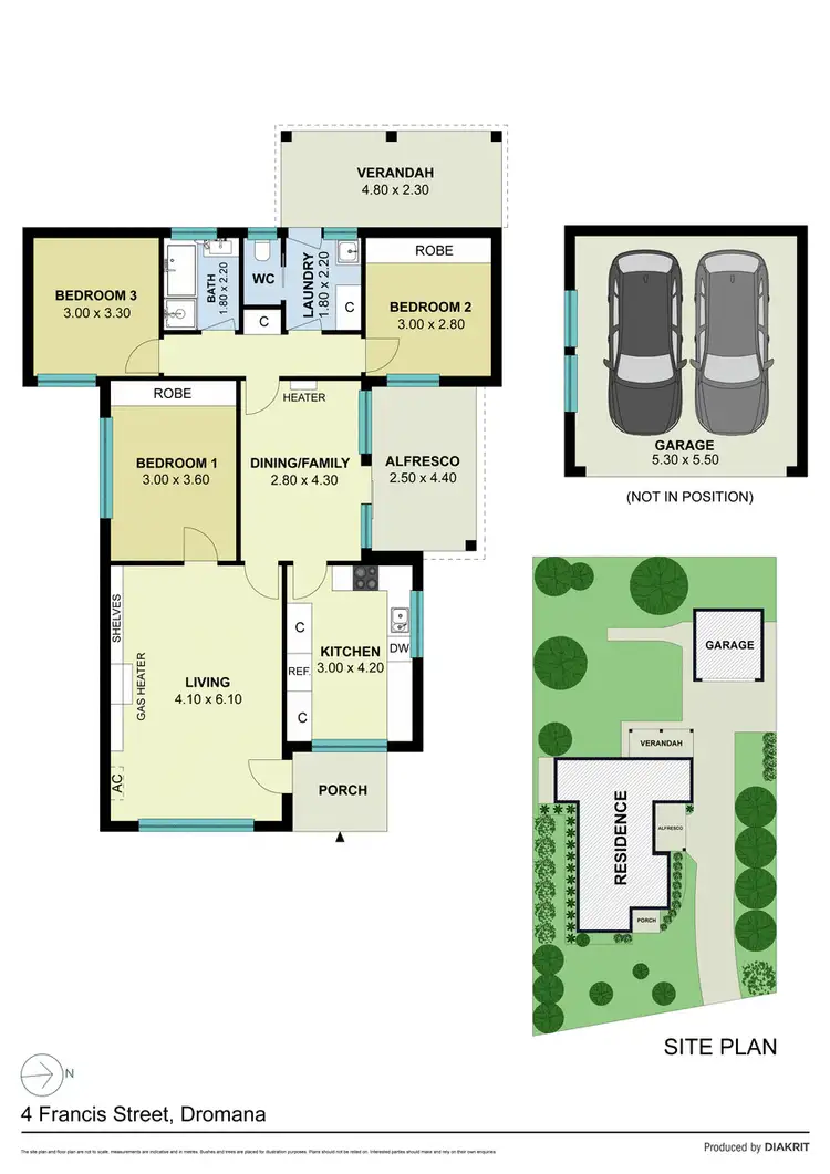 Floorplan of Homely house listing, 4 Francis Street, Dromana VIC 3936
