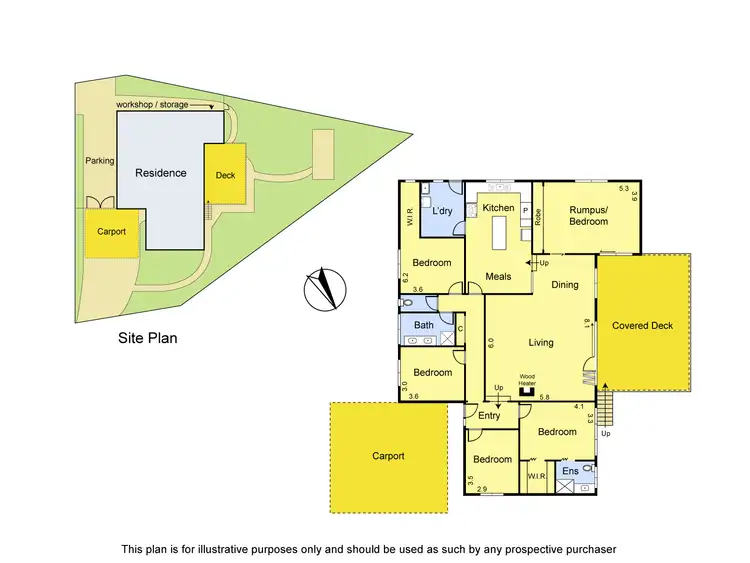 Floorplan of Homely house listing, 9 Palpera Terrace, Greensborough VIC 3088