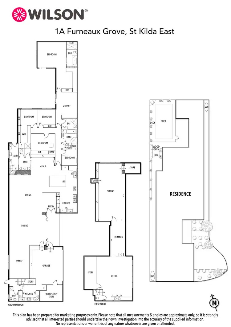Floorplan of Homely house listing, 1A Furneaux Grove, St Kilda East VIC 3183