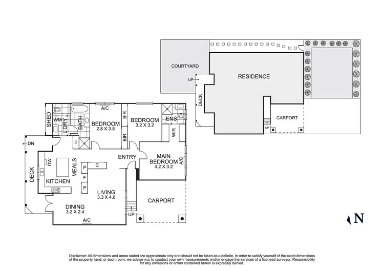 Floorplan of Homely unit listing, 1/63 Vicki Street, Forest Hill VIC 3131