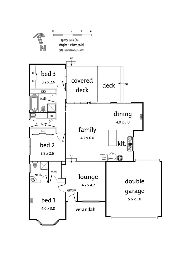 Floorplan of Homely unit listing, 3/22 Warranwood Road, Warranwood VIC 3134
