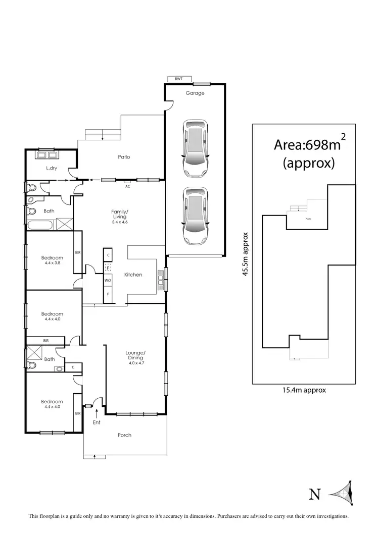 Floorplan of Homely house listing, 18 Comer Street, Brighton East VIC 3187