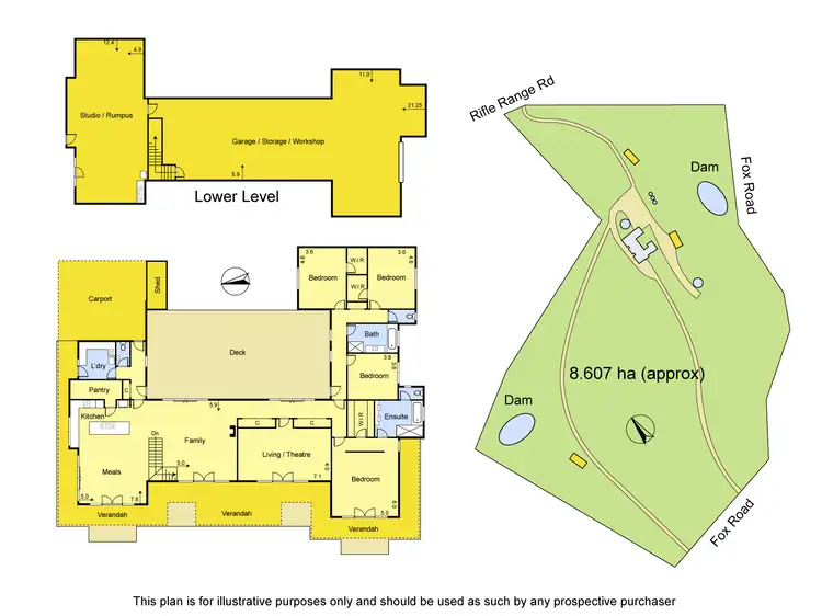 Floorplan of Homely rural property listing, 120 Rifle Range Road, St Andrews VIC 3761