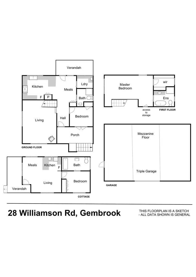 Floorplan of Homely house listing, 28 Williamson Road, Gembrook VIC 3783