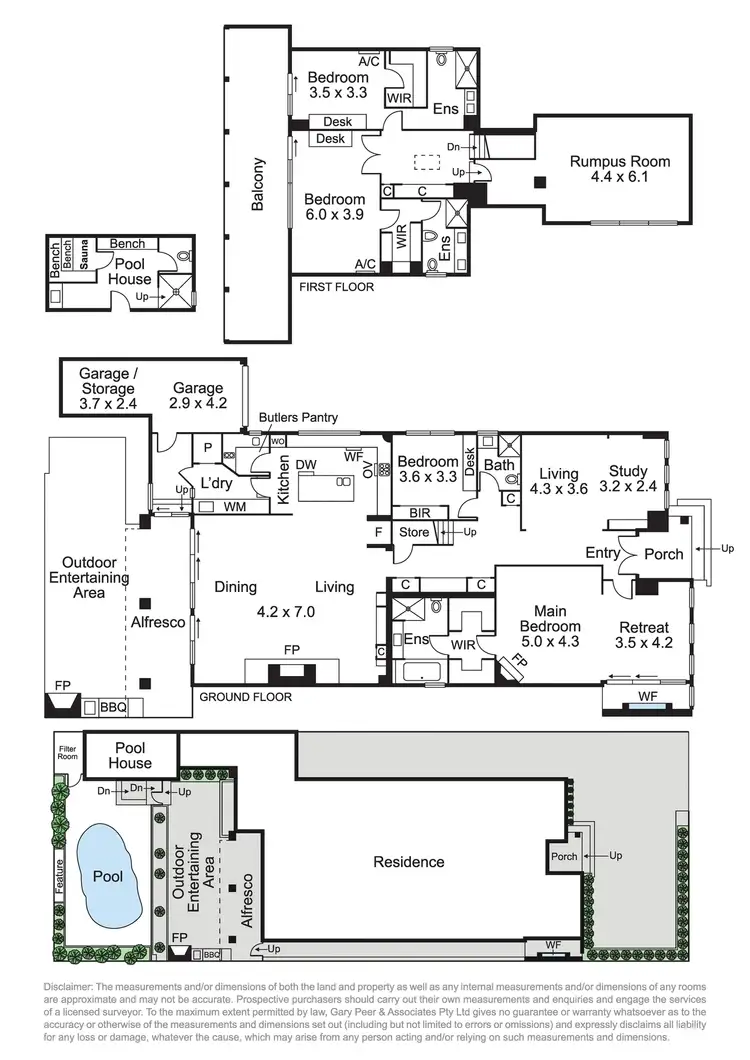 Floorplan of Homely house listing, 40 Macgowan Avenue, Glen Huntly VIC 3163