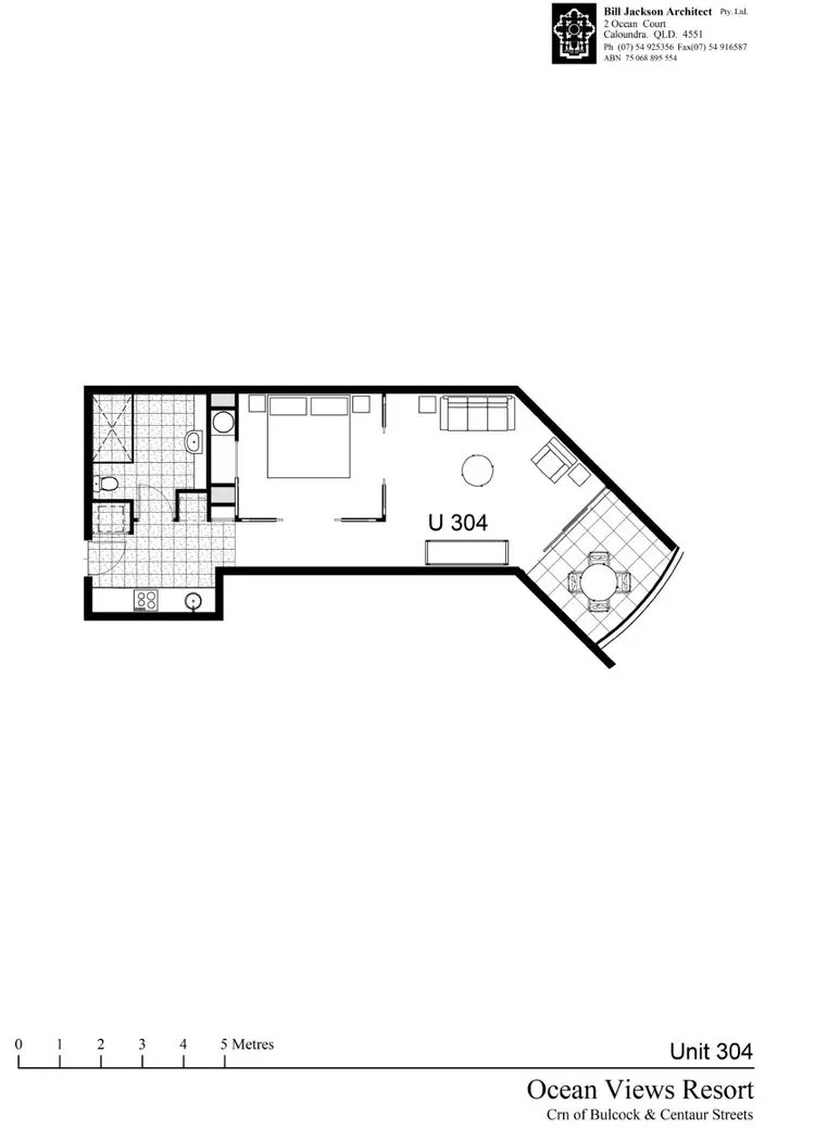 Floorplan of Homely unit listing, 304/115 Bulcock Street, Caloundra QLD 4551