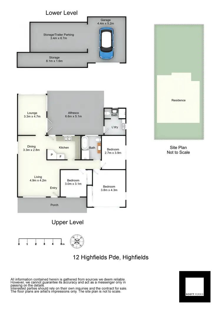 Floorplan of Homely house listing, 12 Highfields Parade, Highfields NSW 2289