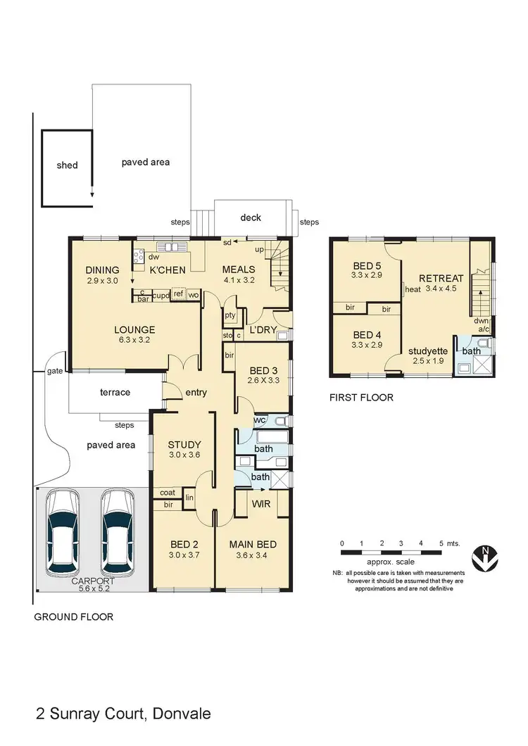 Floorplan of Homely house listing, 2 Sunray Court, Donvale VIC 3111