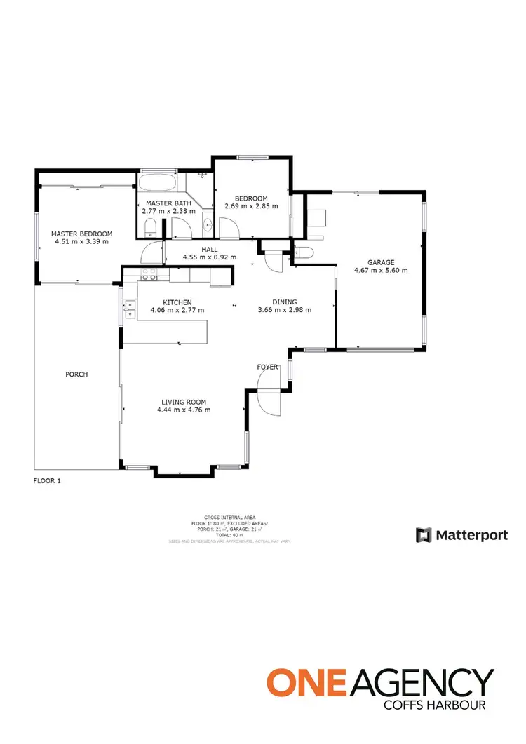 Floorplan of Homely house listing, 117 Coral Street, Corindi Beach NSW 2456