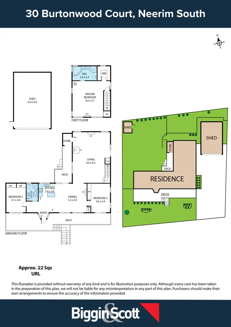 Floorplan of Homely house listing, 30 Burtonwood Court, Neerim South VIC 3831
