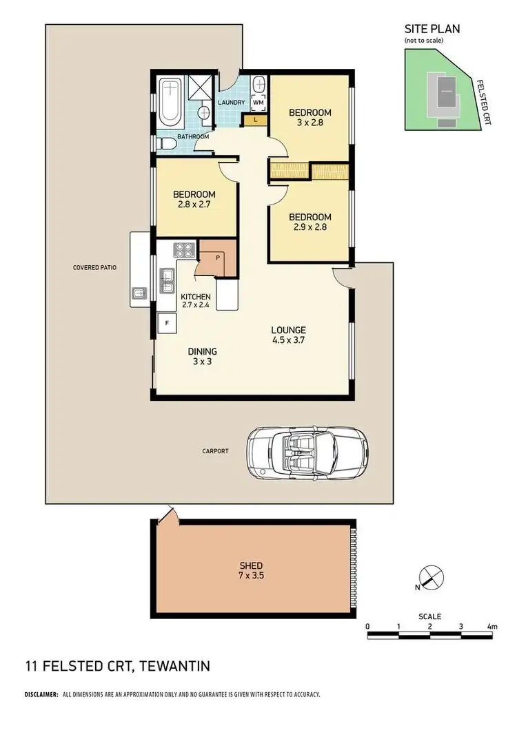 Floorplan of Homely house listing, 11 Felsted Court, Tewantin QLD 4565