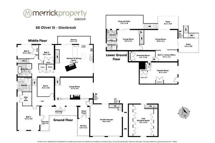 Floorplan of Homely house listing, 68 Olivet Street, Glenbrook NSW 2773