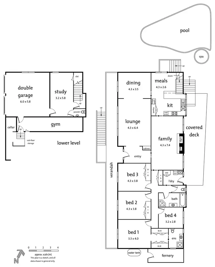 Floorplan of Homely house listing, 4 Hay Court, Doncaster East VIC 3109