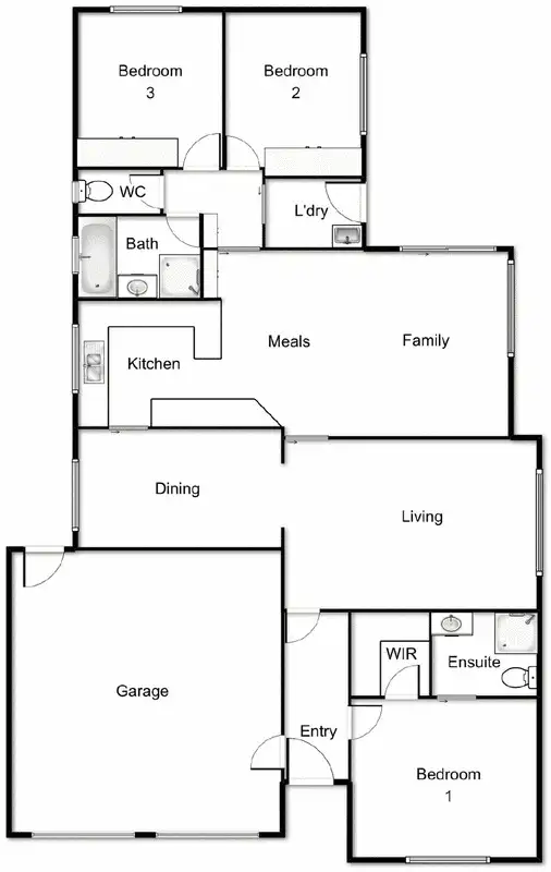 Floorplan of Homely house listing, 2 Acacia Place, Nicholls ACT 2913