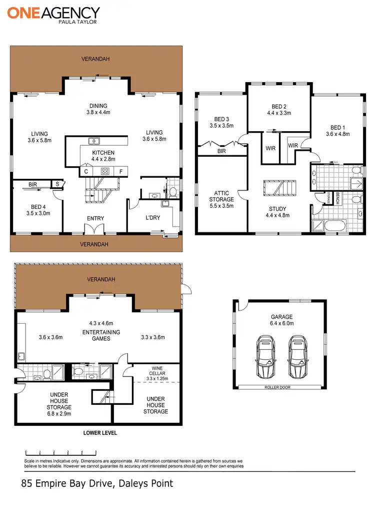 Floorplan of Homely house listing, 85 Empire Bay Drive, Daleys Point NSW 2257