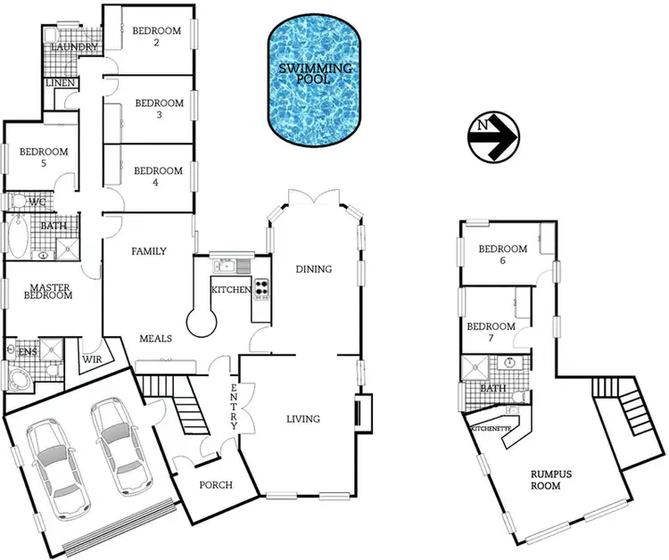 Floorplan of Homely house listing, 14 Blacklock Close, Nicholls ACT 2913