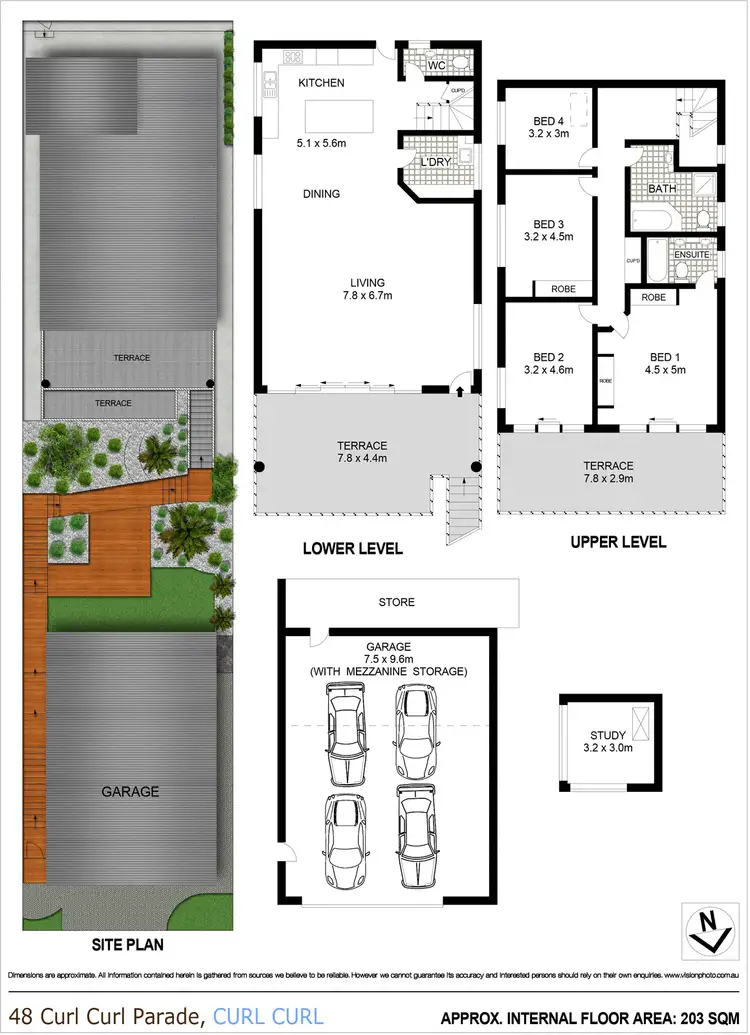 Floorplan of Homely house listing, 48 Curl Curl Parade, Curl Curl NSW 2096