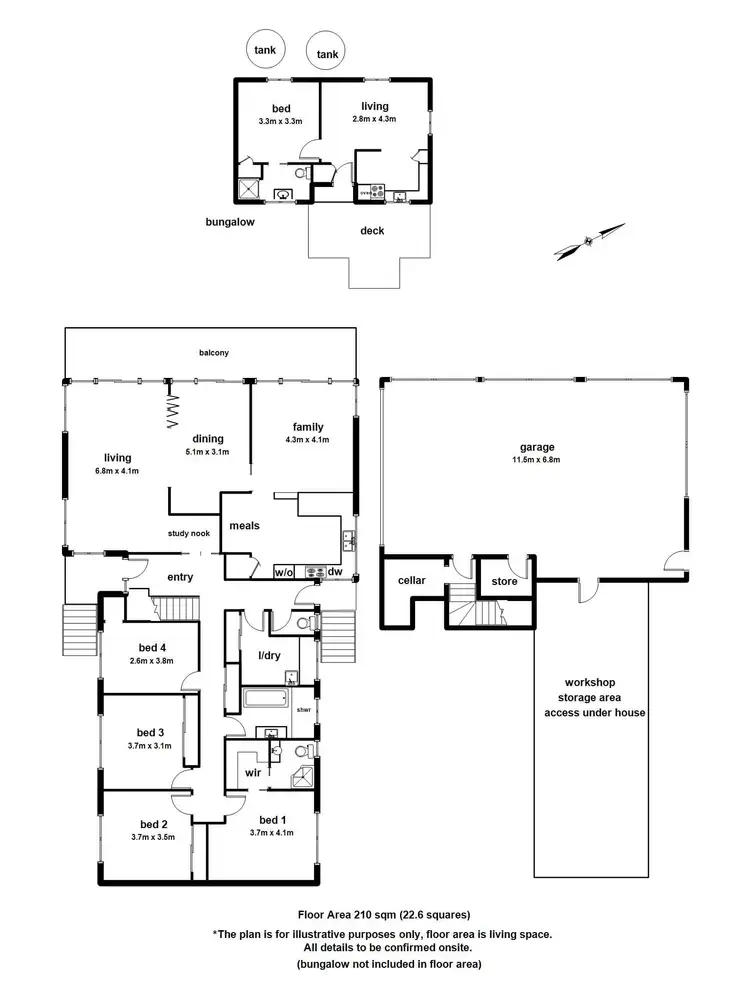 Floorplan of Homely house listing, 27-29 Gordon Avenue, Montrose VIC 3765