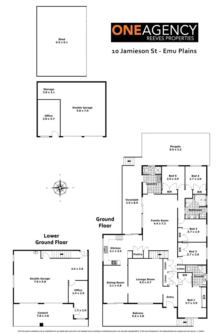 Floorplan of Homely house listing, 10 Jamieson Street, Emu Plains NSW 2750