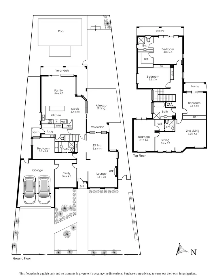 Floorplan of Homely house listing, 4 Palm Island Court, Patterson Lakes VIC 3197
