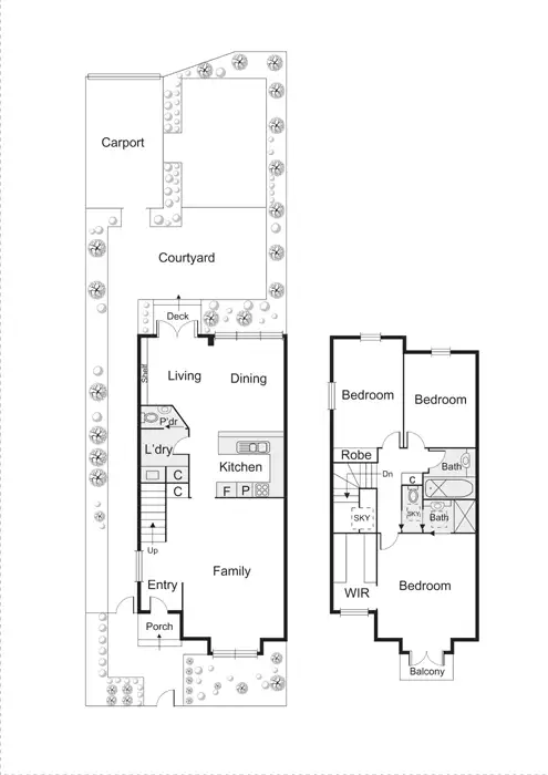 Floorplan of Homely house listing, 7 Davies Street, Port Melbourne VIC 3207