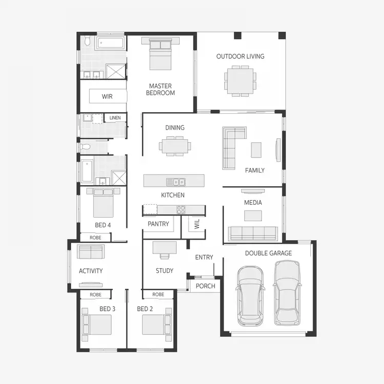 Floorplan of Homely house listing, 24 Ironbark Road, Ballina NSW 2478