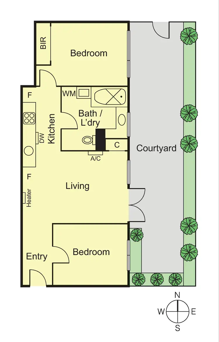 Floorplan of Homely apartment listing, 5/9 Marriott Street, Caulfield VIC 3162