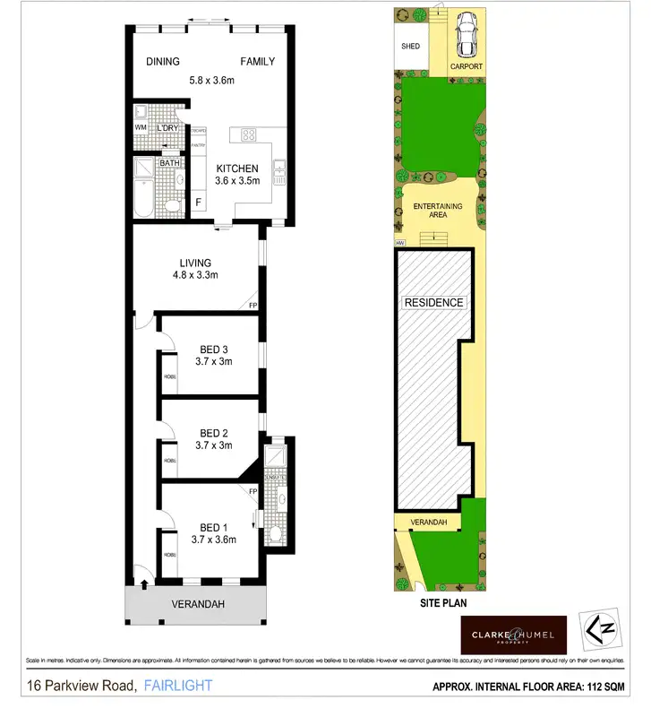 Floorplan of Homely house listing, 16 Parkview Road, Fairlight NSW 2094