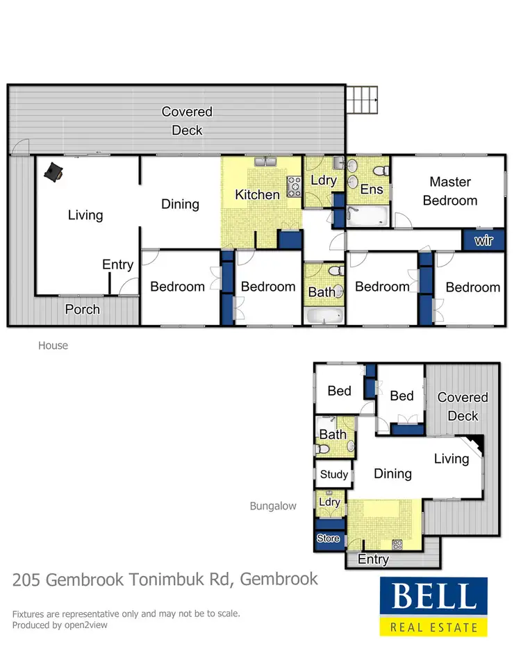 Floorplan of Homely house listing, 205 Gembrook-Tonimbuk Road, Gembrook VIC 3783